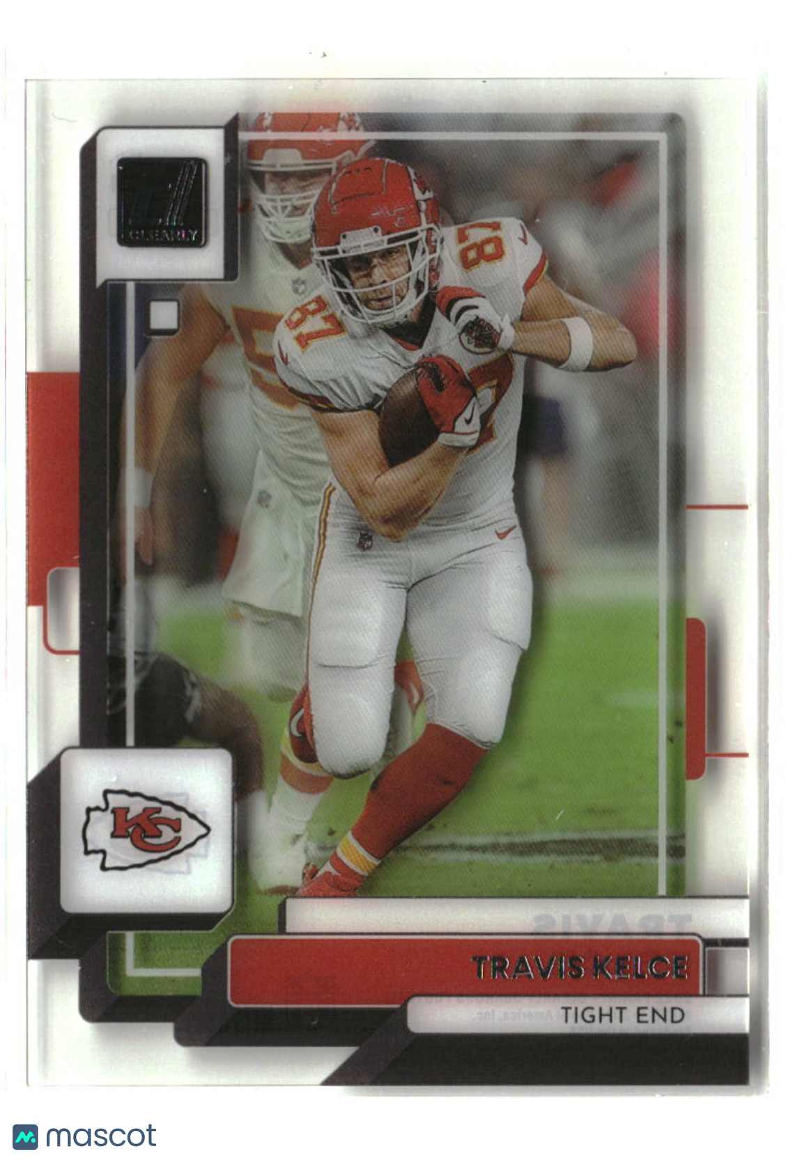 Travis Kelce 2022 Clearly Donruss #24