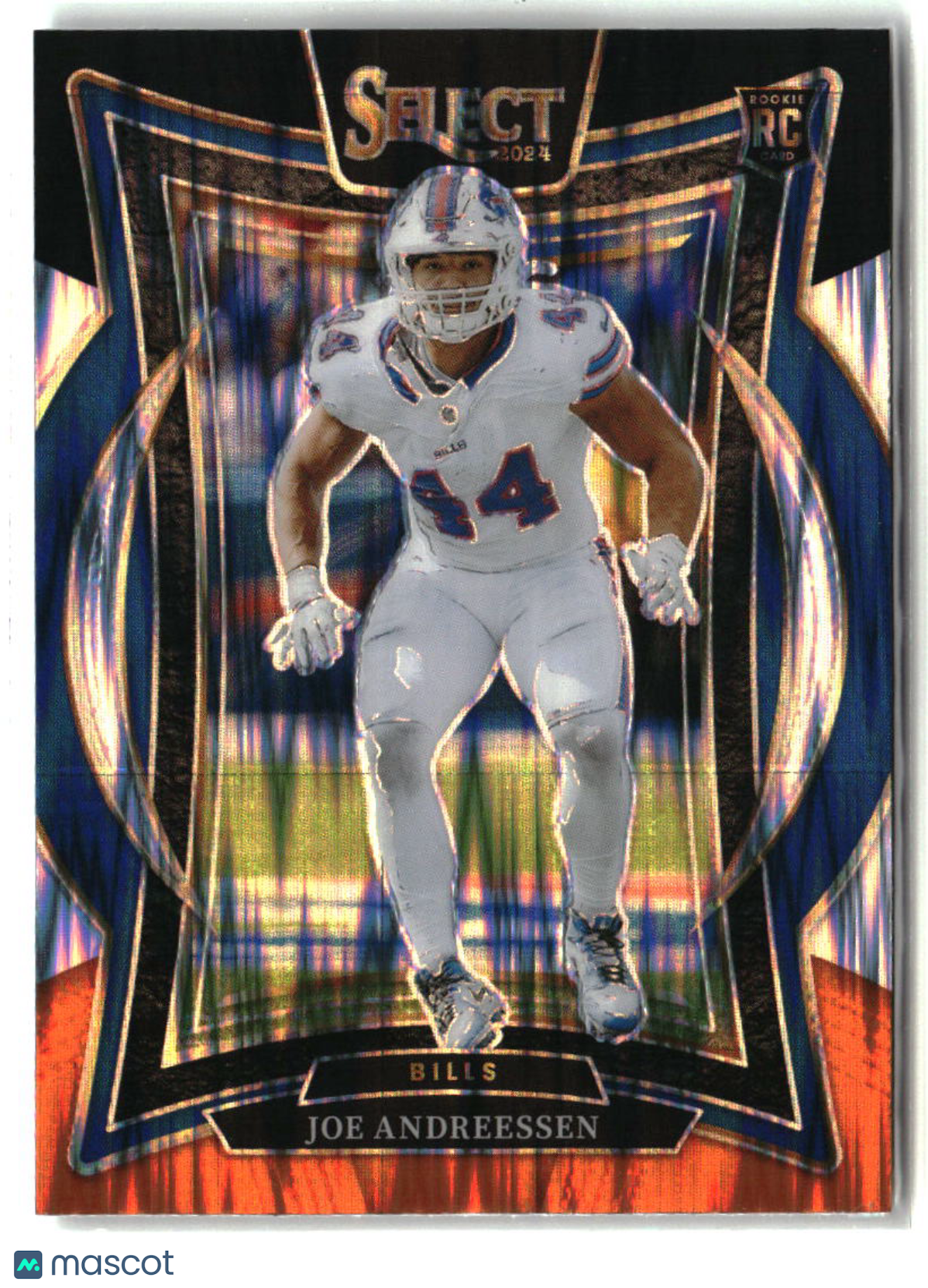 Joe Andreessen 2024 Panini Select Black & Orange Prizm Shock #20