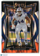 Joe Andreessen 2024 Panini Select Black & Orange Prizm Shock #20