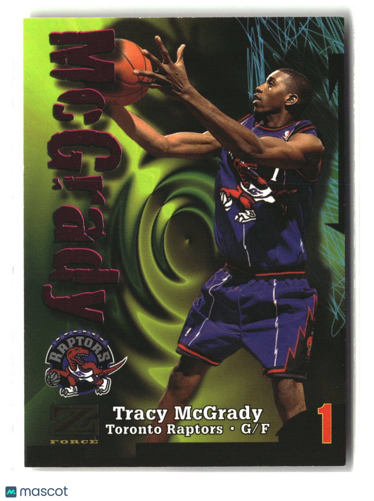 Tracy McGrady 1997-98 SkyBox Z-Force #172b