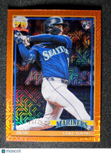 Cole Young 2026 Topps 35th Anniversary Chrome Orange Refr 91C2-2