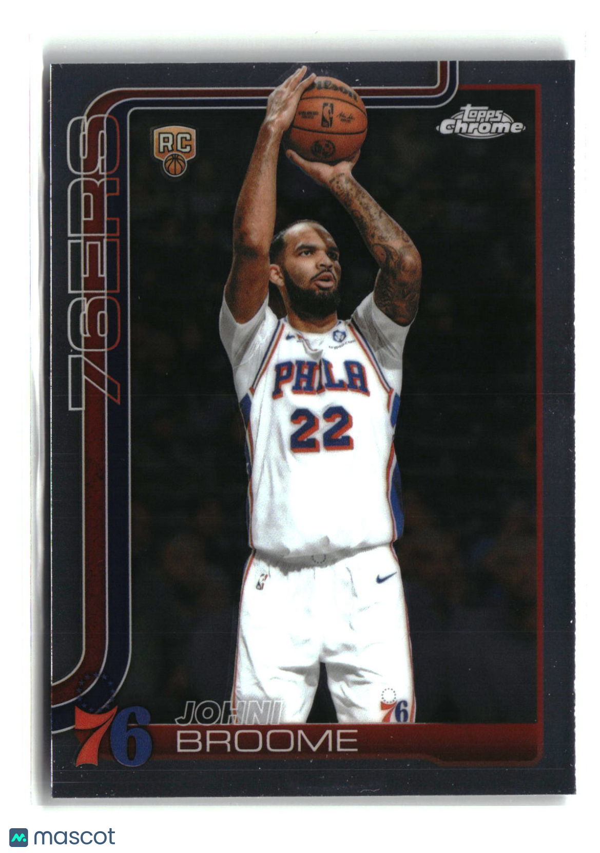 Johni Broome 2025-26 Topps Chrome Update #185