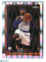 Carmelo Anthony 2025-26 Topps Chrome Update RayWave Refractor #148