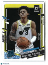 Keyonte George 2023-24 Donruss Optic #223