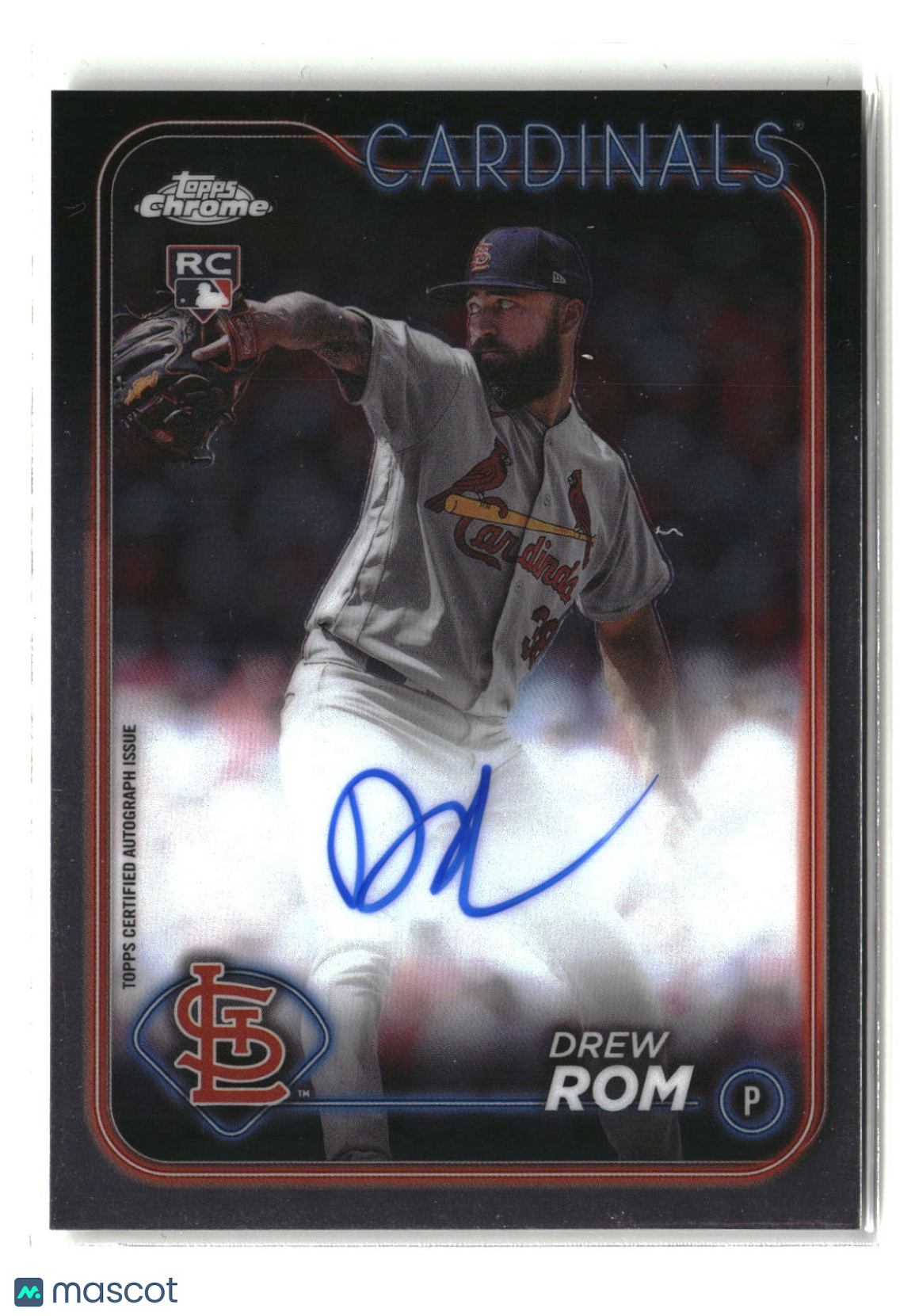 Drew Rom 2024 Topps Chrome Update Autographs #RA-DR