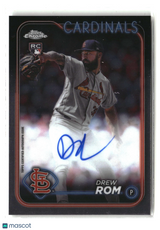 Drew Rom 2024 Topps Chrome Update Autographs #RA-DR