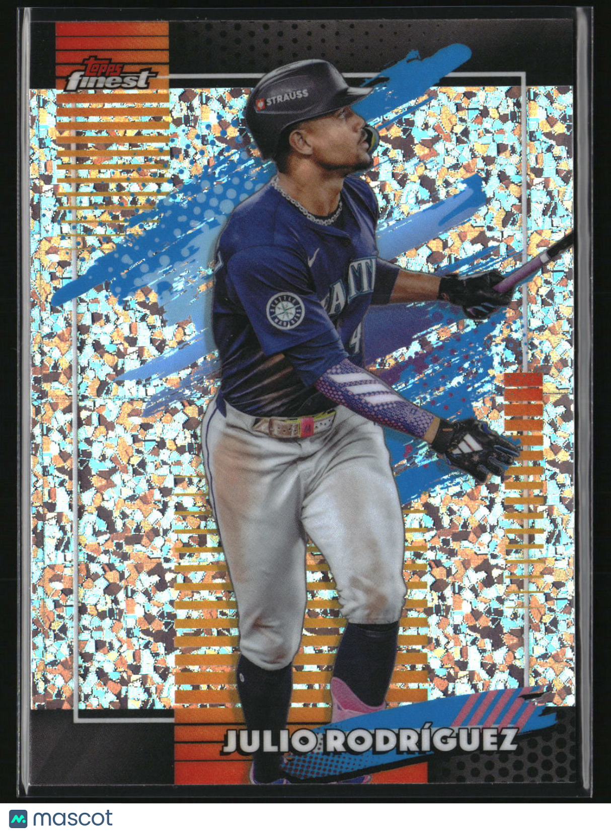Julio Rodr�guez 2026 Finest Mini-Diamond Refractors #130