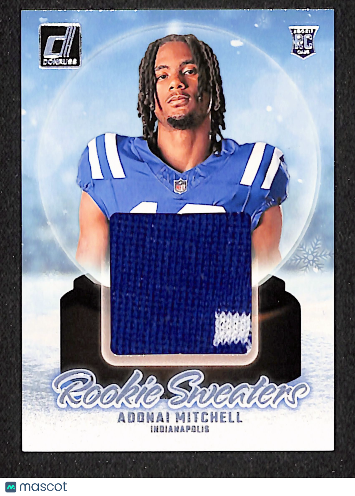 Adonai Mitchell 2024 Donruss Rookie Holiday Sweater #RHS-AMI