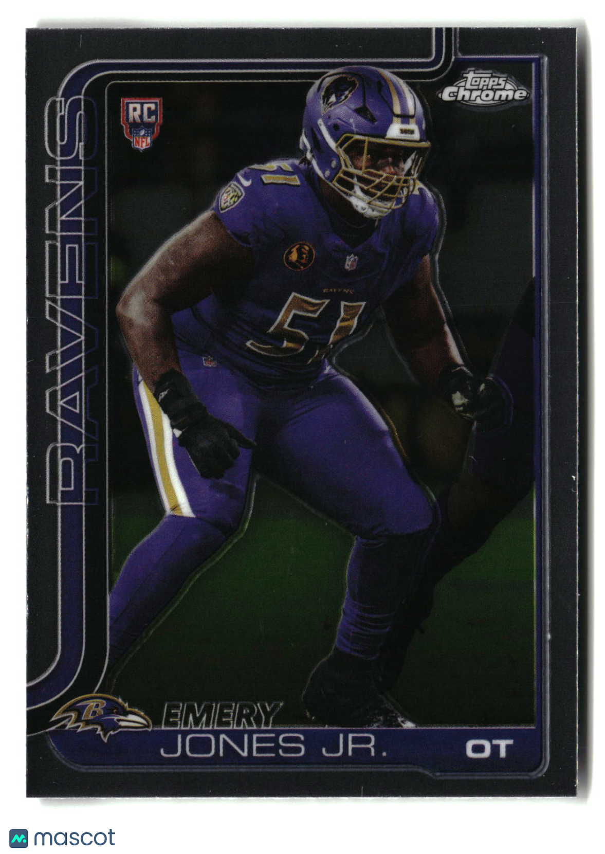Emery Jones Jr. 2025 Topps Chrome #386