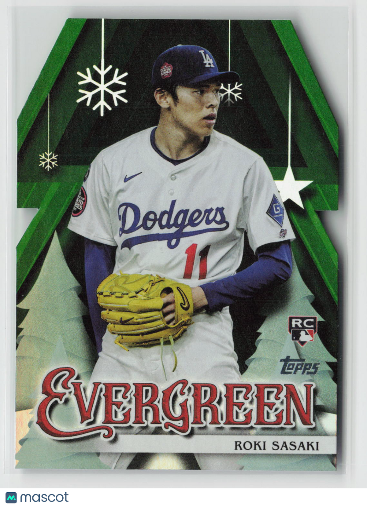 Roki Sasaki 2025 Topps Holiday Evergreen #E-1