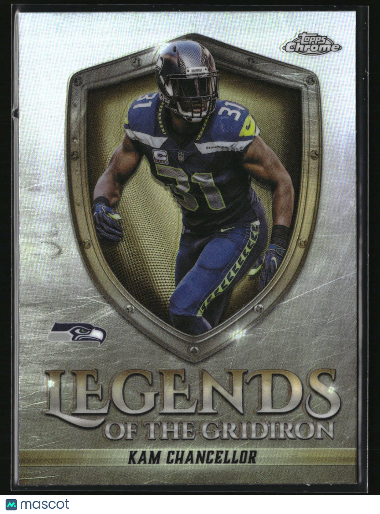 Kam Chancellor 2025 Chrome Football Legends Of The Gridiron Refractor #LOG-34