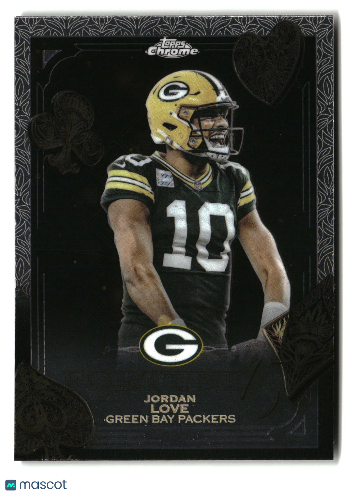Jordan Love 2025 Topps Chrome Fortune 15 #F15-17