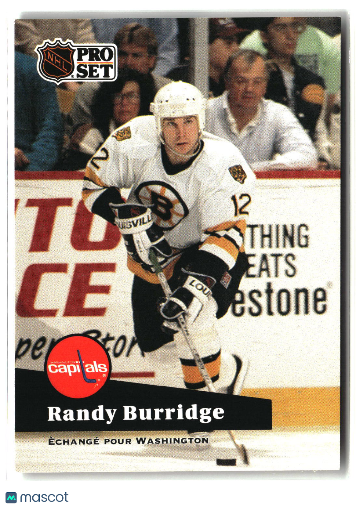Randy Burridge 1991-92 Pro Set French #4