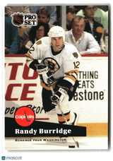 Randy Burridge 1991-92 Pro Set French #4