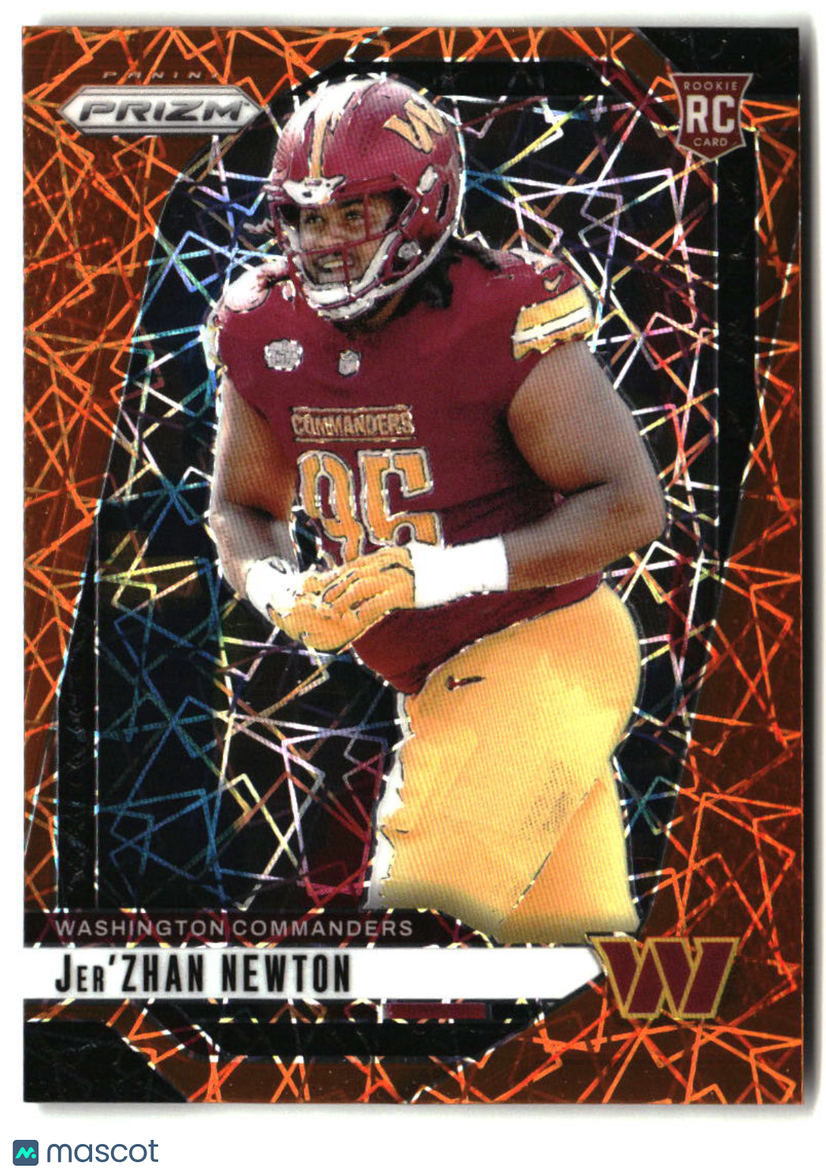 Jer'Zhan Newton 2024 Panini Prizm Lazer #351