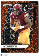 Jer'Zhan Newton 2024 Panini Prizm Lazer #351