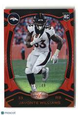 Javonte Williams 2021 Panini Certified Mirror Orange #115 #/149