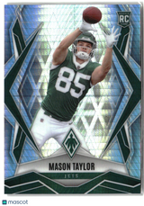 Mason Taylor 2025 Panini Phoenix Silver Hyper Prizm #172