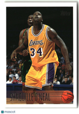 Shaquille O'Neal 1996-97 Topps #220