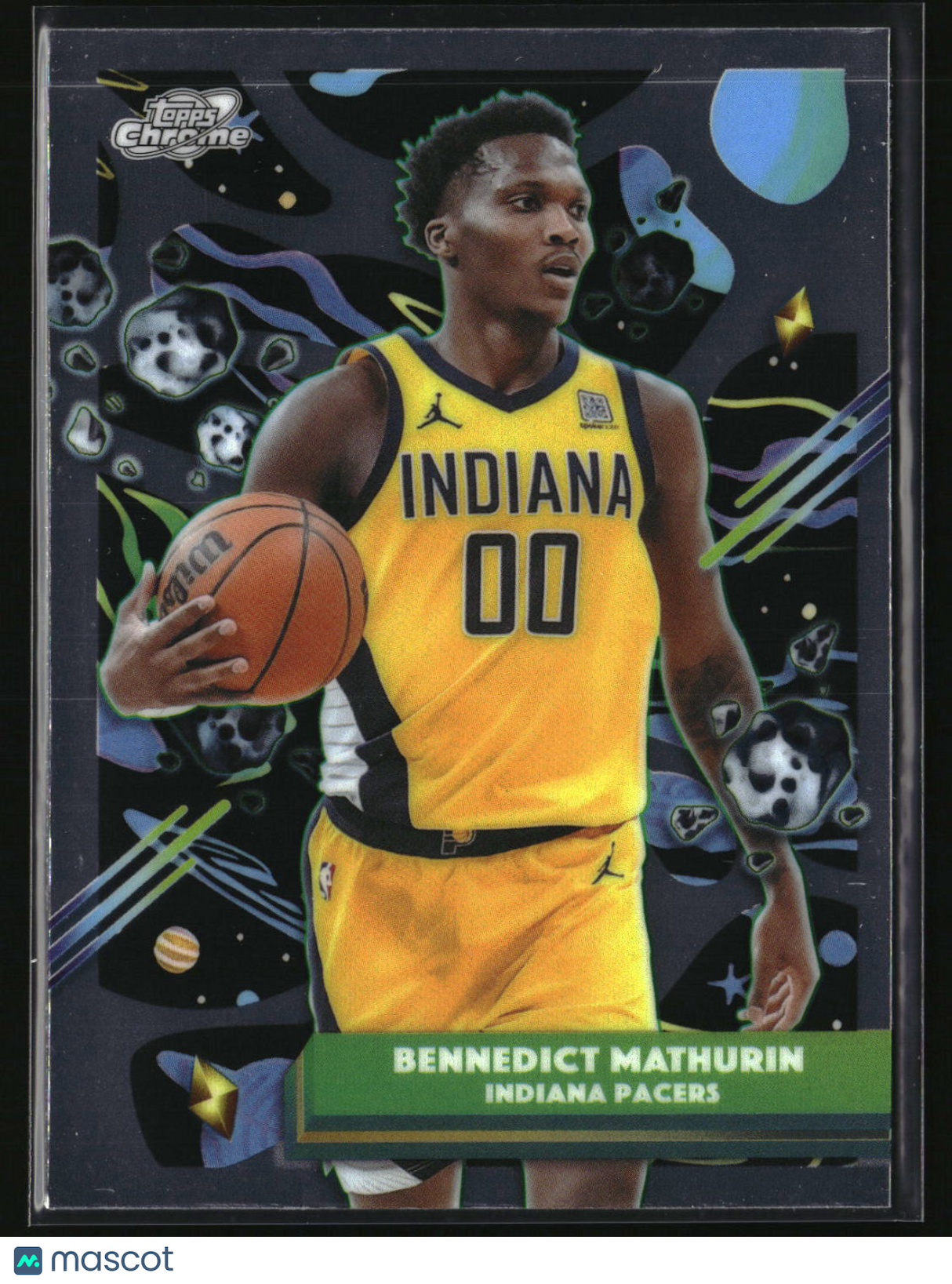 Bennedict mathurin 2025-26 Topps Chrome Cosmic #24