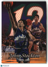 John Stockton 1998-99 Flair Showcase Flair Showcase Row 2 #60