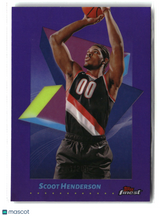 Scoot Henderson 2024-25 Finest Purple Refractor #77 #/200