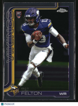 Tai Felton 2025 Topps Chrome Football #395