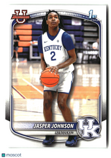 Jasper Johnson 2025-26 Bowman Prospects #BPP-6