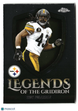 Troy Polamalu 2025 Topps Chrome Legends of the Gridiron #LOG-33