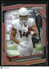 Michael Wilson 2025 Panini Prizm Pigskin #145 #/180