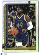 Jonathan Kuminga 2025-26 Topps Chrome Refractor #211