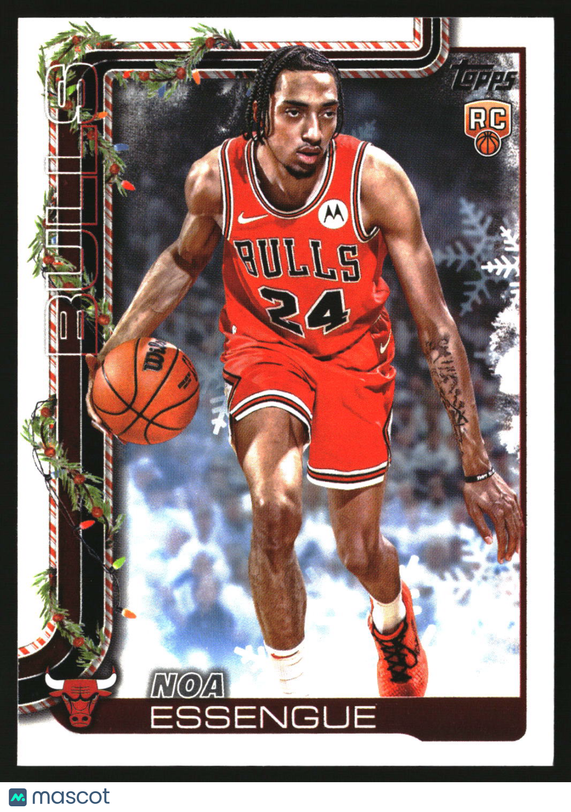 Noa Essengue 2025-26 Topps Holiday #H172