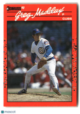 Greg Maddux 1990 Donruss #158