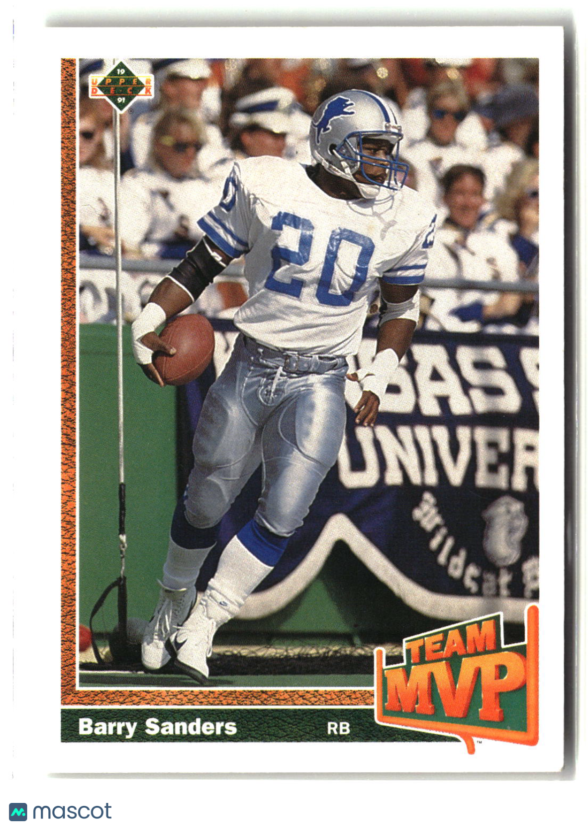 Barry Sanders 1991 Upper Deck #458