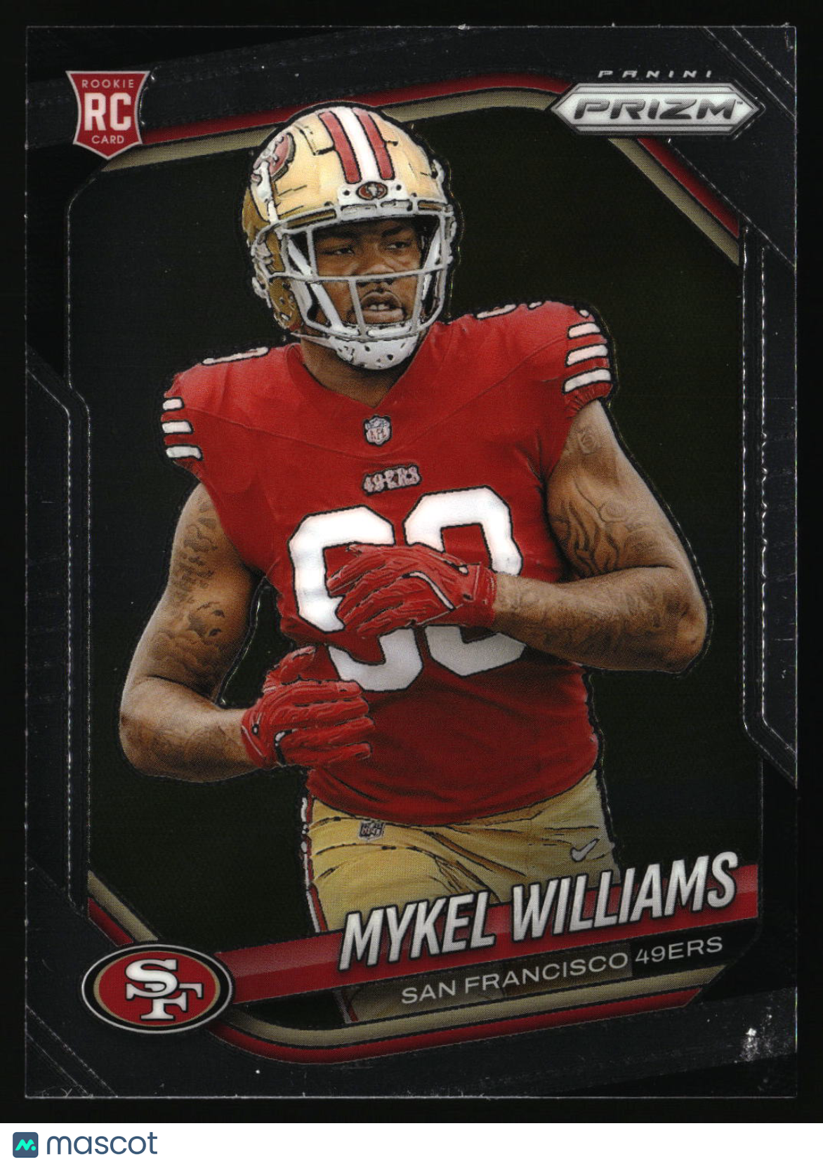 Mykel Williams 2025 Panini Prizm #304