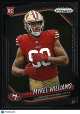 Mykel Williams 2025 Panini Prizm #304