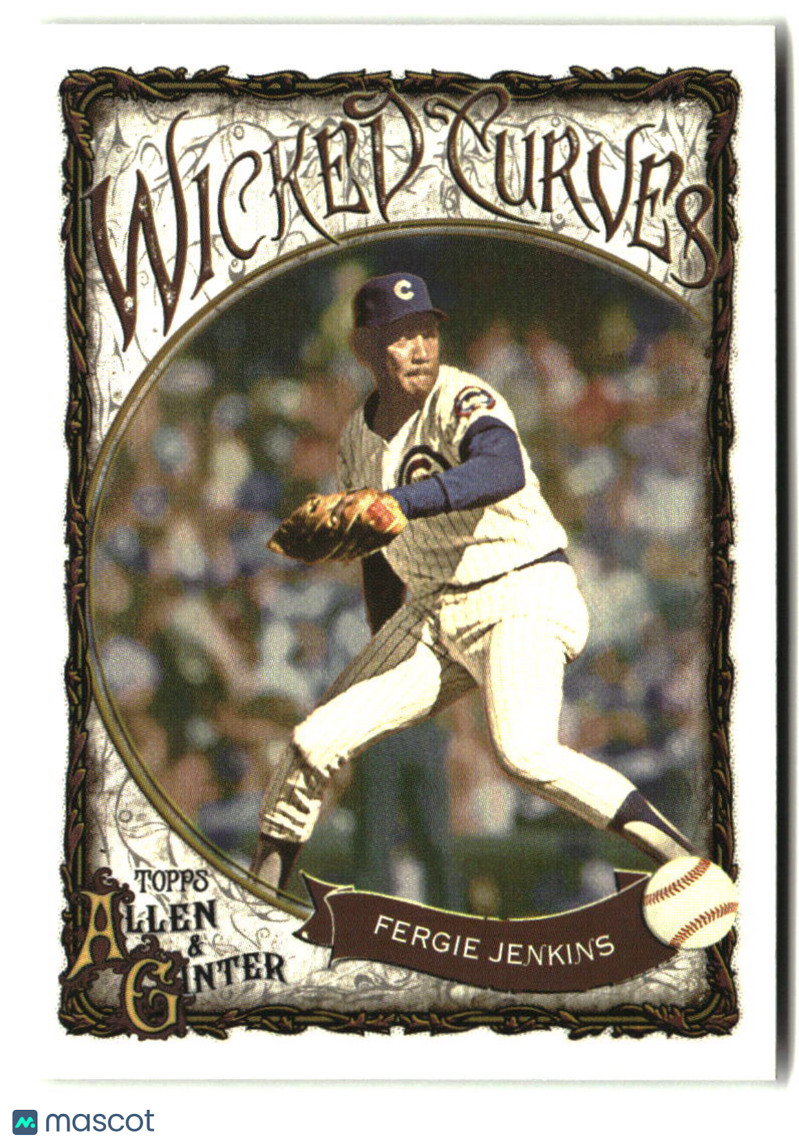 Fergie Jenkins 2025 Topps Allen & Ginter Wicked Curves #WC-24