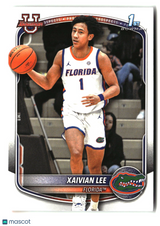 Xaivian Lee 2025-26 Bowman Prospects #BPP-28