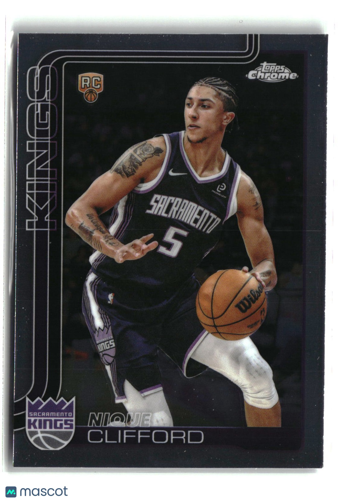 Nique Clifford 2025-26 Topps Chrome Update #174