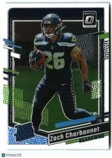 Zach Charbonnet 2023 Donruss Optic #294