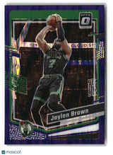 Jaylen Brown 2023-24 Donruss Optic Purple Shock #113
