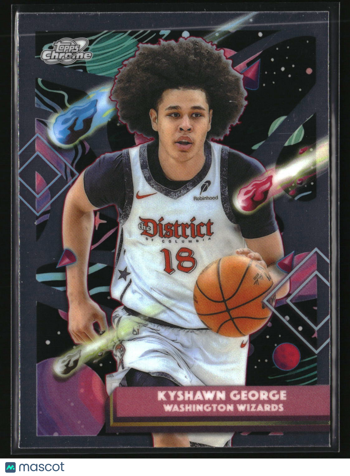 Kyshawn George 2025-26 Topps Chrome Cosmic #98