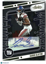 Darius Slayton 2024 Panini Absolute Base Signatures #80