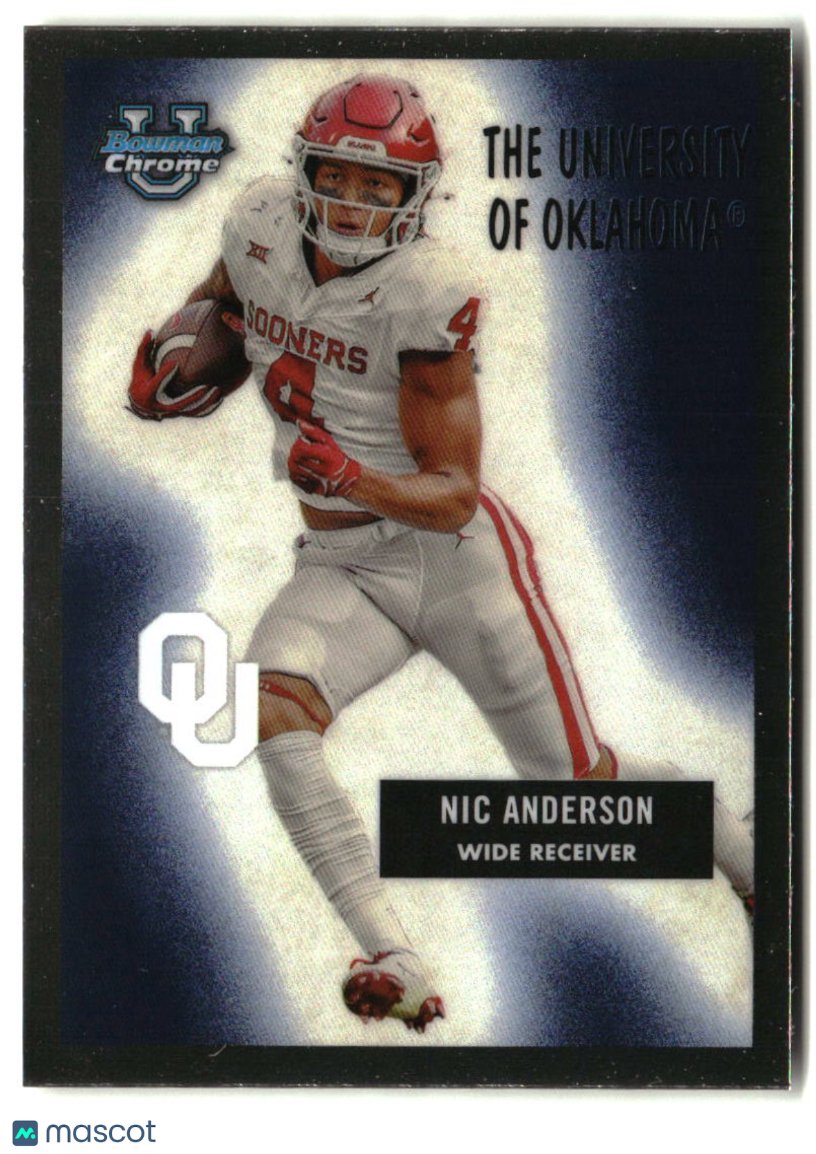 Nic Anderson 2024 Bowman University Chrome 1955 Bowman Football #55B-25