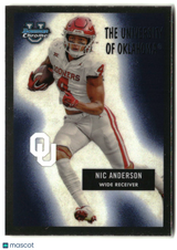 Nic Anderson 2024 Bowman University Chrome 1955 Bowman Football #55B-25