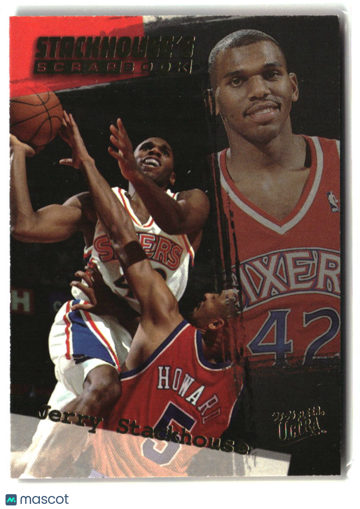 Jerry Stackhouse 1995-96 Ultra Stackhouse's Scrapbook #S-3