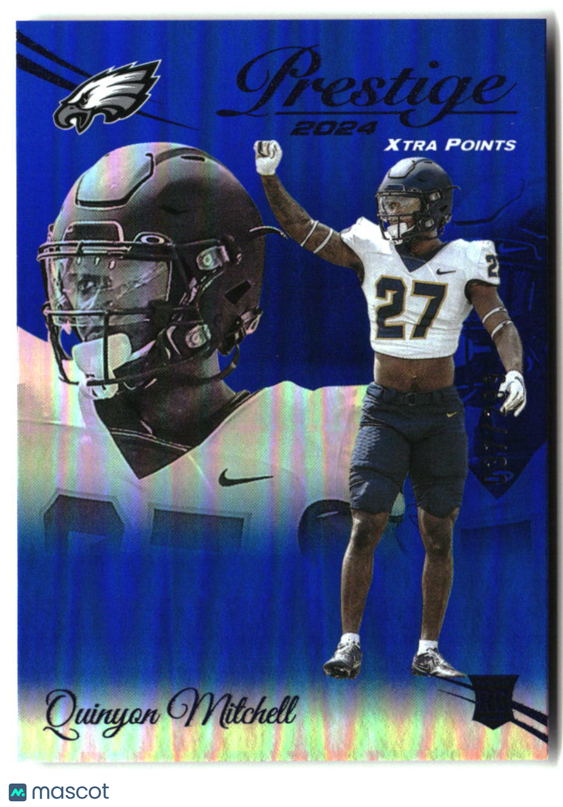 Quinyon Mitchell 2024 Panini Prestige Blue Premium Xtra Points #320 #/299
