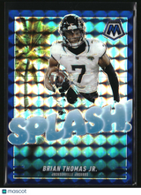 Brian Thomas Jr. 2025 Panini Mosaic Splash Mosaic Blue #4 #/99