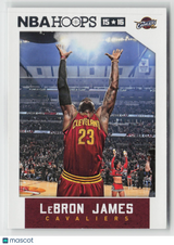 LeBron James 2015-16 Hoops #14