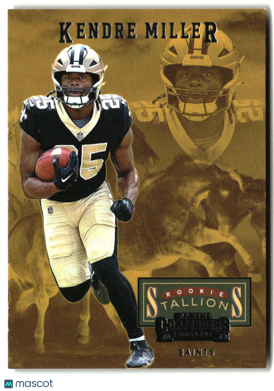 Kendre Miller 2023 Panini Contenders Rookie Stallions #15